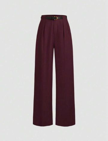 Pantaloni Shein, vișiniu