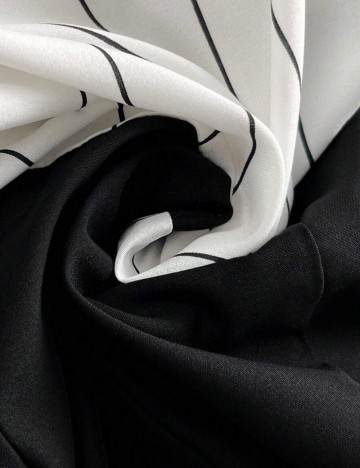 Rochie maxi Shein Curve+, mix culori