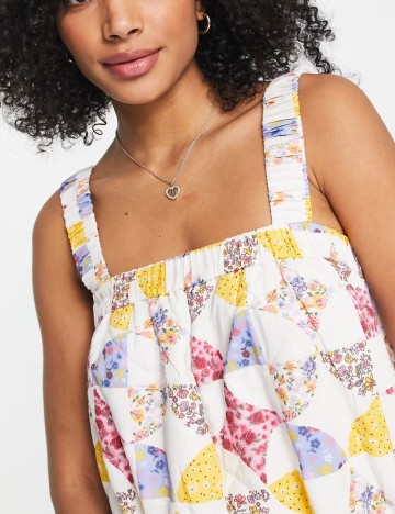 Rochie maxi ASOS, mix culori