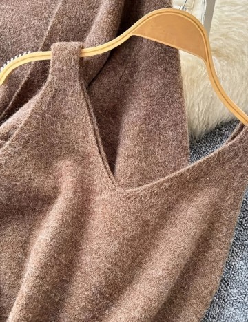 Rochie midi Shein, maro