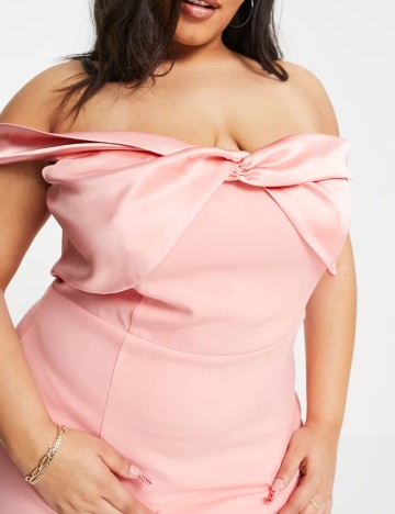 Rochie maxi Yaura, roz