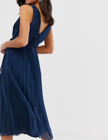 Rochie midi ASOS, albastru