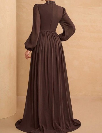 Rochie de ocazie Shein X, maro