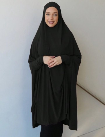 Hijab Shein, negru