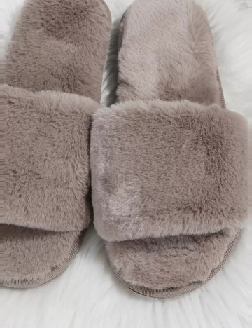 Papuci de casă Shein, bej