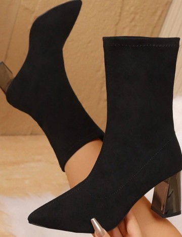 Botine Shein, negru