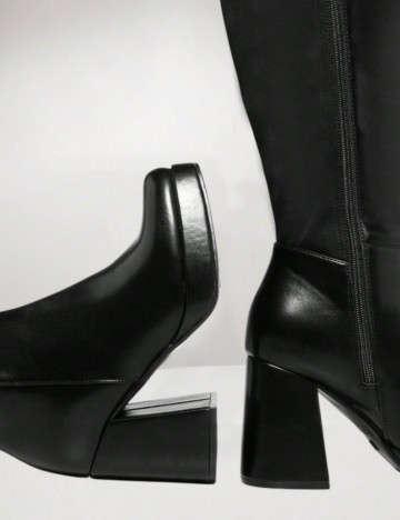 Cizme cu toc Shein, negru