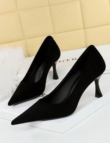 Pantofi cu toc Shein, negru