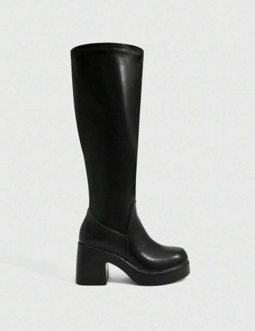 Cizme cu toc Shein, negru