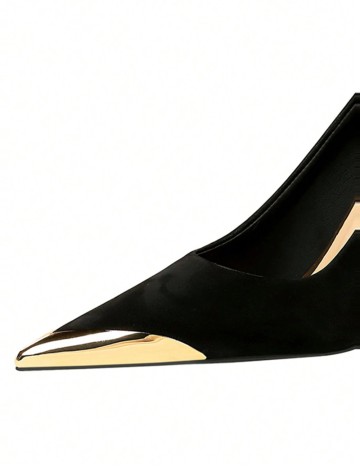 Pantofi cu toc Shein, negru