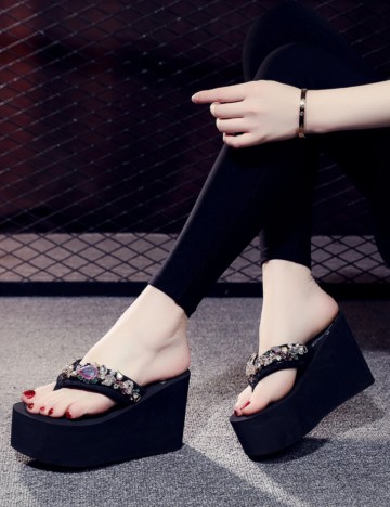 Saboți Shein, negru