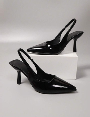 Pantofi cu toc Shein, negru