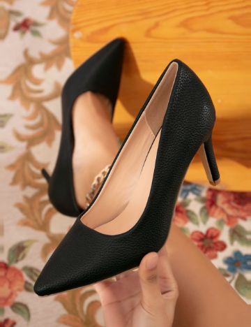Pantofi cu toc Shein, negru