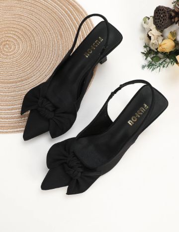 Pantofi cu toc Shein, negru