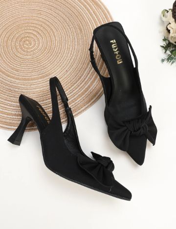 Pantofi cu toc Shein, negru