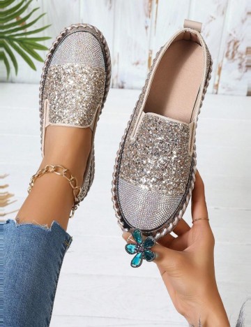 Espadrile Shein, mix culori