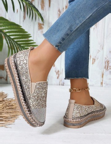 Espadrile Shein, mix culori