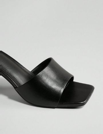 Saboți cu toc Shein, negru