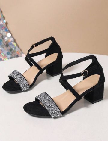 Sandale Cu Toc Shein, mix culori
