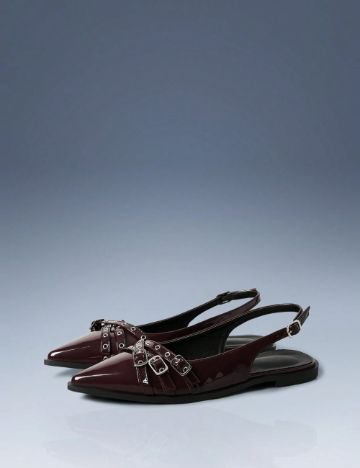 Pantofi Shein CUCCOO, vișiniu