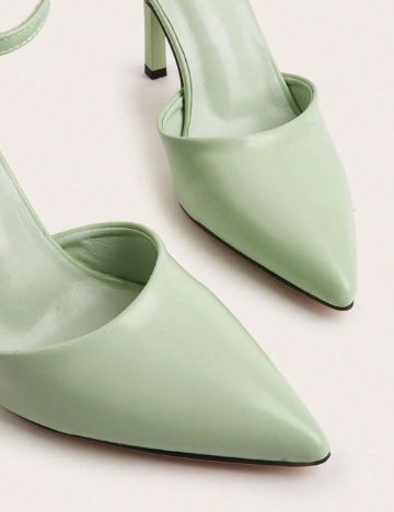 Pantofi cu toc Shein, verde