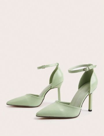 Pantofi cu toc Shein, verde