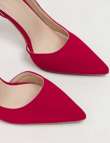 Pantofi cu toc Shein, roșu