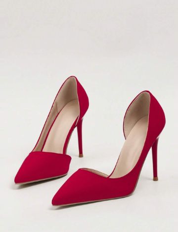 Pantofi cu toc Shein, roșu