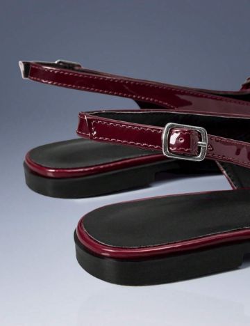 Saboți Shein, vișiniu