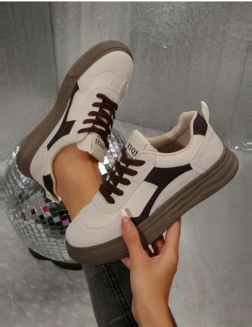 Pantofi Sport Shein, bej