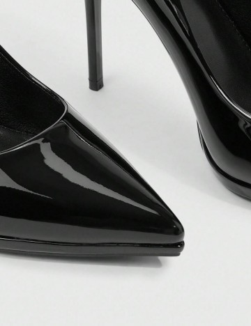 Pantofi cu toc Shein, negru