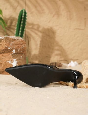 Pantofi cu toc Shein, negru