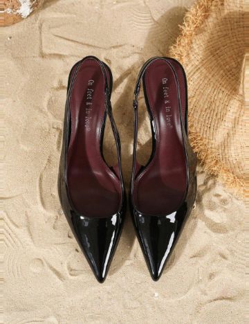 Pantofi cu toc Shein, negru