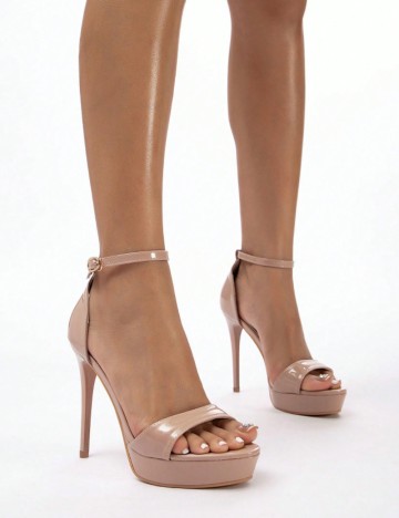 Pantofi cu toc Shein, bej