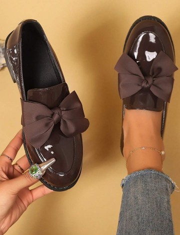 Pantofi Shein, maro