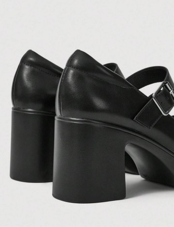 Pantofi cu toc Shein, negru