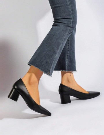 Pantofi cu toc Shein, negru