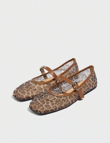 Balerini curelușă Shein, mix culori