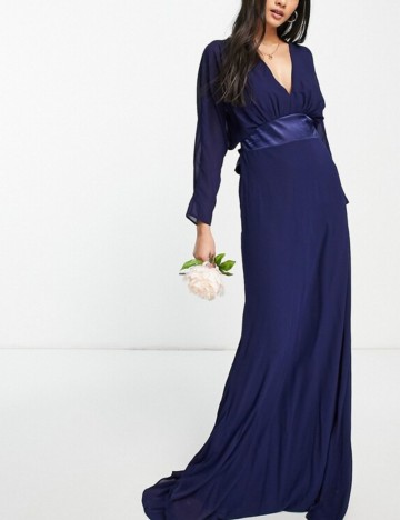 Rochie maxi TFNC, albastru