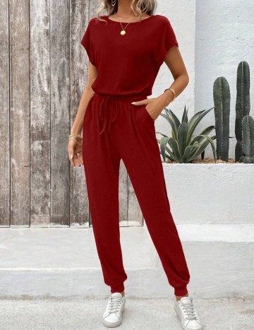 Salopetă Shein, roșu