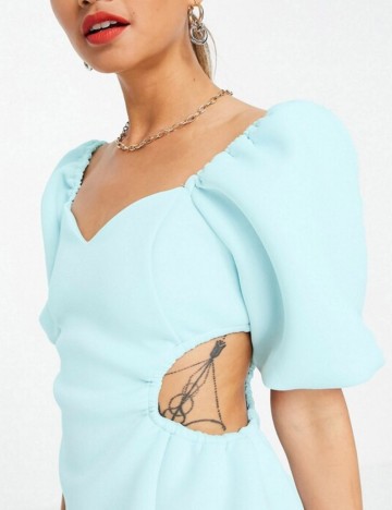 Rochie mini ASOS, albastru