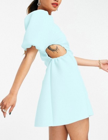 Rochie mini ASOS, albastru