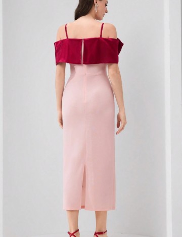 Rochie maxi Shein, roz