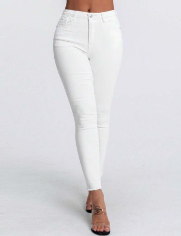 Jeans Shein, alb