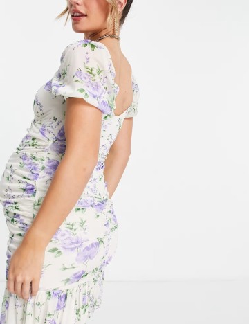 Rochie mini ASOS, crem