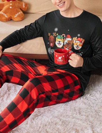 Compleu pijamale Shein, mix culori