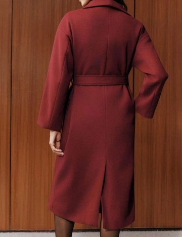 Palton Shein Anewsta, vișiniu