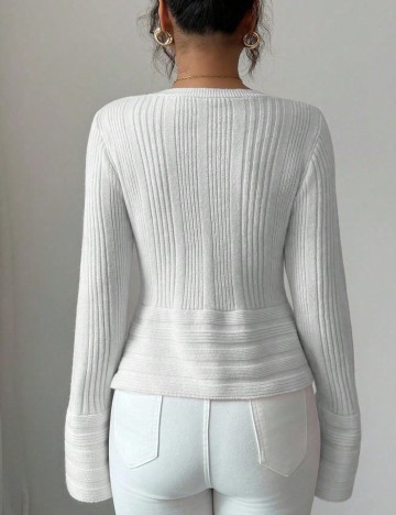 Pulover Shein, alb