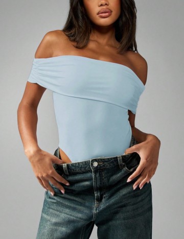 Body Shein Missguided, albastru