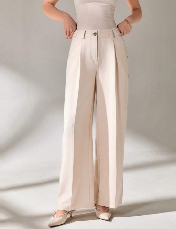 Pantaloni Shein, bej